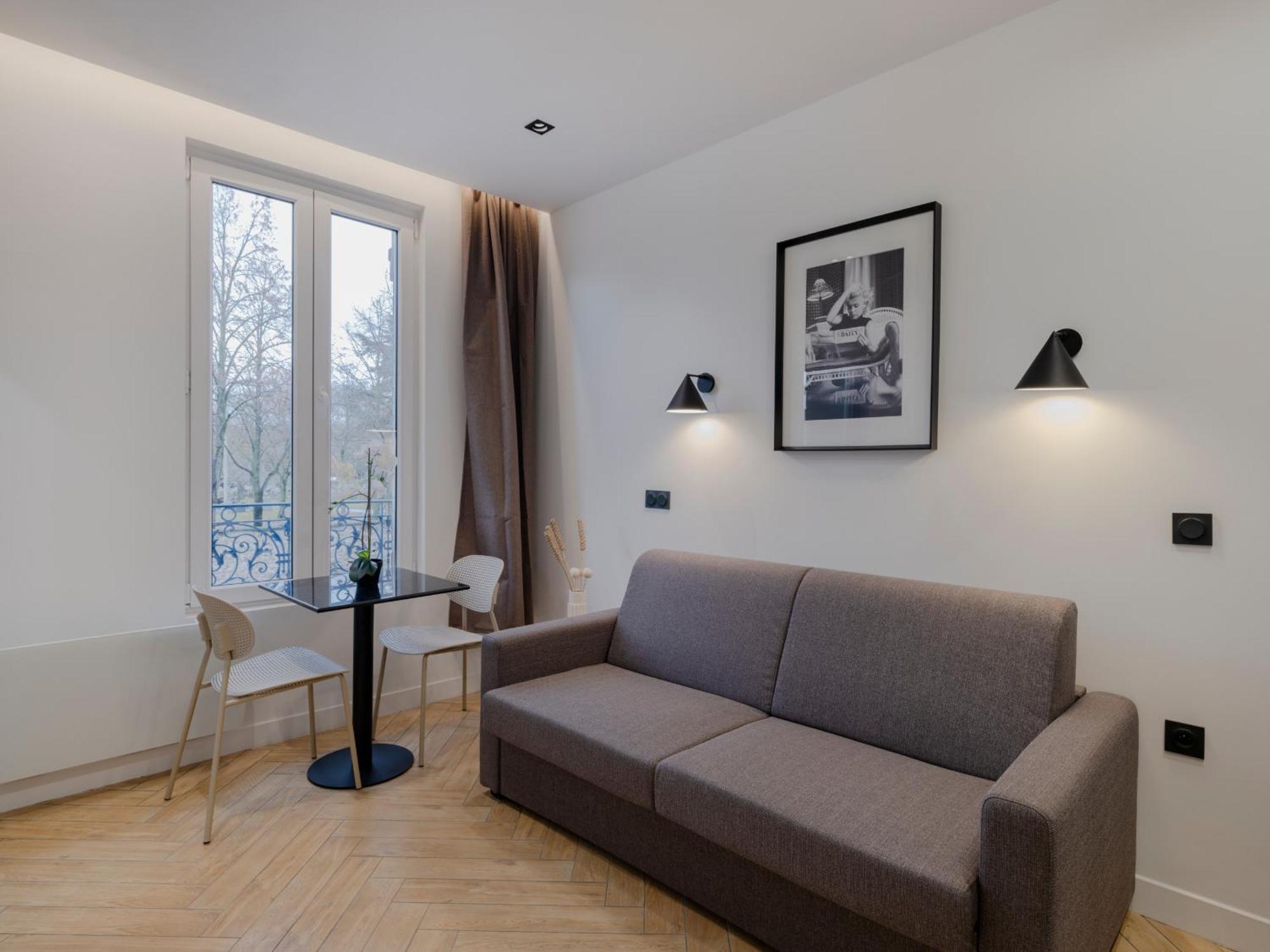Charming Studio In Pantin Exterior foto